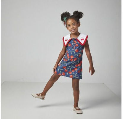 Imagem de VESTIDO FEMININO INFANTIL CEREJINHAS